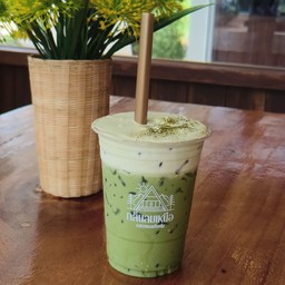 มัทฉะโฟมมะพร้าว