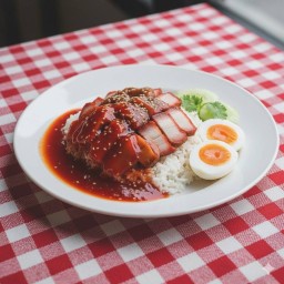 ข้าวหมูแดง