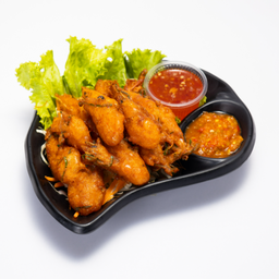 กุ้งแพ (แตก) T  Deep Fried Shrimp  泰式炸虾