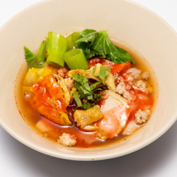 ก๋วยเตี๋ยวเย็นตาโฟ T  Brewed Bean Curd Noodle  酿豆腐汤粉