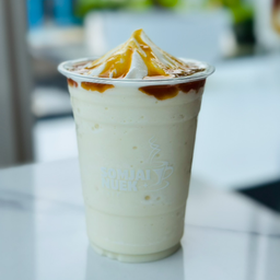 นมสดคาราเมล - ปั่น (Caramel Milk Frappe)