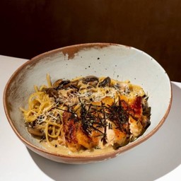 Chicken truffle pasta