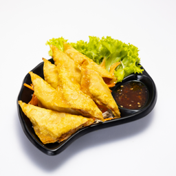 เกี๊ยวทอดไส้หมูสับ T  Deep Fried Pork Wonton  炸猪饺子