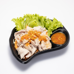 หมูมะนาว T  Boiled Pork with Lemon Spicy Sweet  凉拌柠檬豬肉片