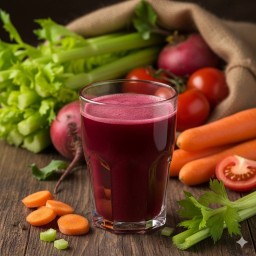 น้ำผักรวมสกัดเย็น ขนาด 300 ml.