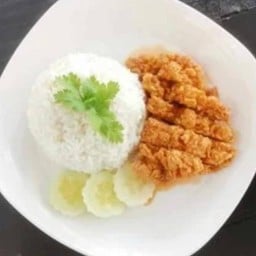 This is ข้าวมันไก่ หน้าเซเว่นซอยร่วม