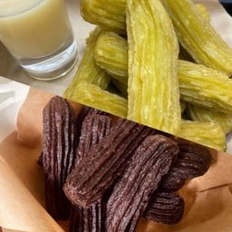 ชูโรสผสม ใบเตยสด+โกโก้ (Churros Finger)