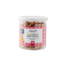 กราโนล่าวีแกน แอปริคอตเบอร์รี สูตรไม่มีน้ำตาล