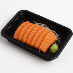 แซลมอนซาชิมิ 200 กรัม サーモン刺身 200g