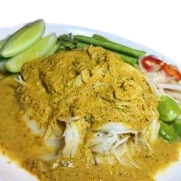 ขนมจีน +น้ำยากะทิแกงใต้