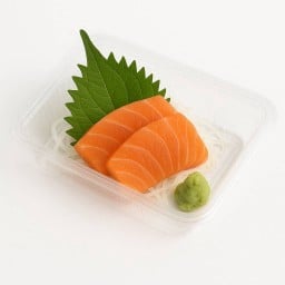 แซลมอนซาชิมิ 2 ชิ้น サーモン刺身 2枚