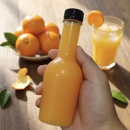 น้ำส้มคั้นสด-ต้นคิด