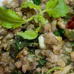 กะเพราแกงเขียวหวาน