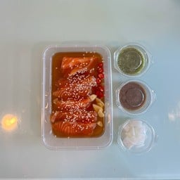 ดองบ่ - แซลมอนดอง กุ้งดอง ข้าวญี่ปุ่น