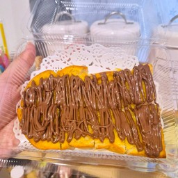 ปังปิ้ง เนย + นูเทลล่า