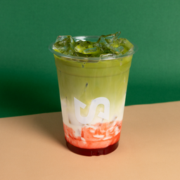 Strawberry Green Tea Fusion - สตรอว์เบอร์รี่กรีนทีฟิวชั่น