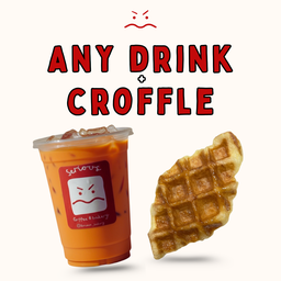 Any Drink + Croffle