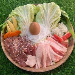 ชุดจิ้มจุ่ม+ผัก