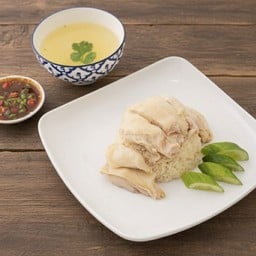 ข้าวมันไก่พิเศษเพิ่มไก่