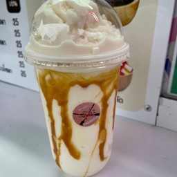 นมสดคาราเมลปั่น