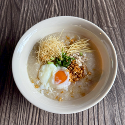 โจ๊กกรุ่น ใส่ไข่ (Kruun s Congee with Egg)