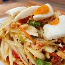 ตำไทยไข่เค็ม