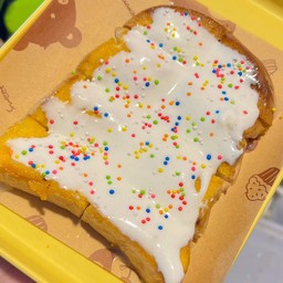 ปังปิ้งเนยนม+ครีมชีส