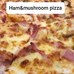 พิซซ่าแฮมและเห็ด