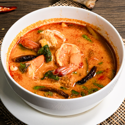 ต้มยำน้ำข้น (กับข้าว)