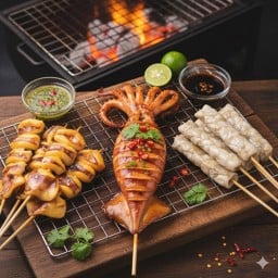 หมึกย่างGenแซ่บ -