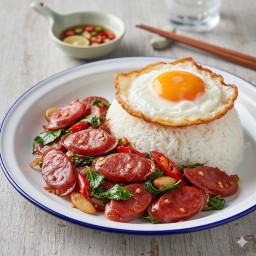 ข้าวกะเพากุนเชียง