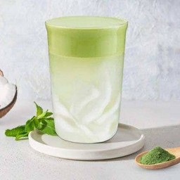 มัทฉะโฟมมะพร้าว