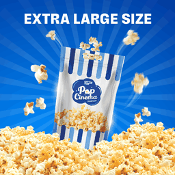 Extra Large Size Popcorn 85 Oz.