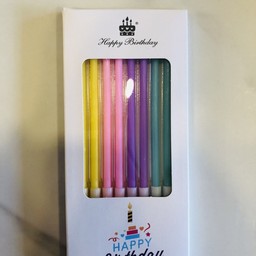 เทียนป้ายพาสเทล