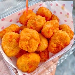 ข้าวไก่กรอบราดซอส เด็กอ้วน (ทำใหม่ทุกออเดอร์นะคะ)