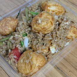 ข้าวผัดเต้าหู้ไข่