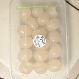 ลำไยแกะเม็ดพร้อมทานขนาดกล่อง 500 ml