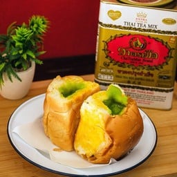 ยัดไส้สังขยาใบเตย