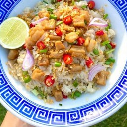 ข้าวผัดแหนม