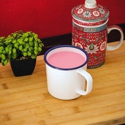 นมชมพูร้อน