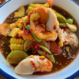 🌶️กระเพราปากโป🌶️(พริกแห้ง)