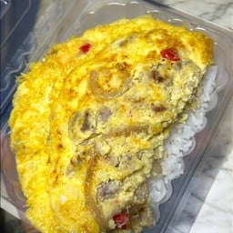 ข้าวไข่เจียวแหนม