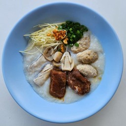 โจ๊กรวม (หมู,ปลา,ซี่โครง)