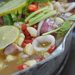 หมึกนึ่งมะนาว