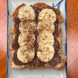 ปังปิ้งนูเทลล่า กล้วย