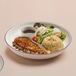 Salmon Teriyaki Steak
