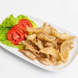 เนื้อปลาทรายทอด