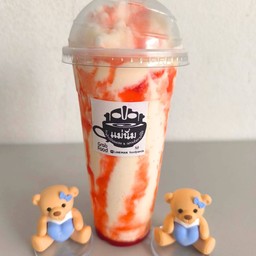 นมหมีสตอเบอร์รี่