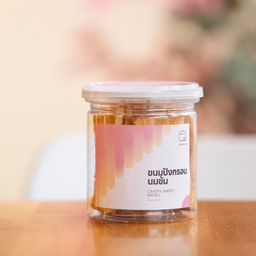 ขนมปังกรอบเนยนมข้นน้ำตาล