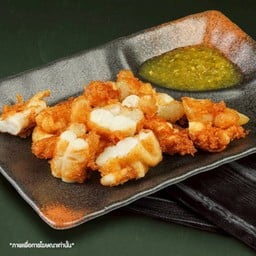 ไข่ปลาหมึกทอด